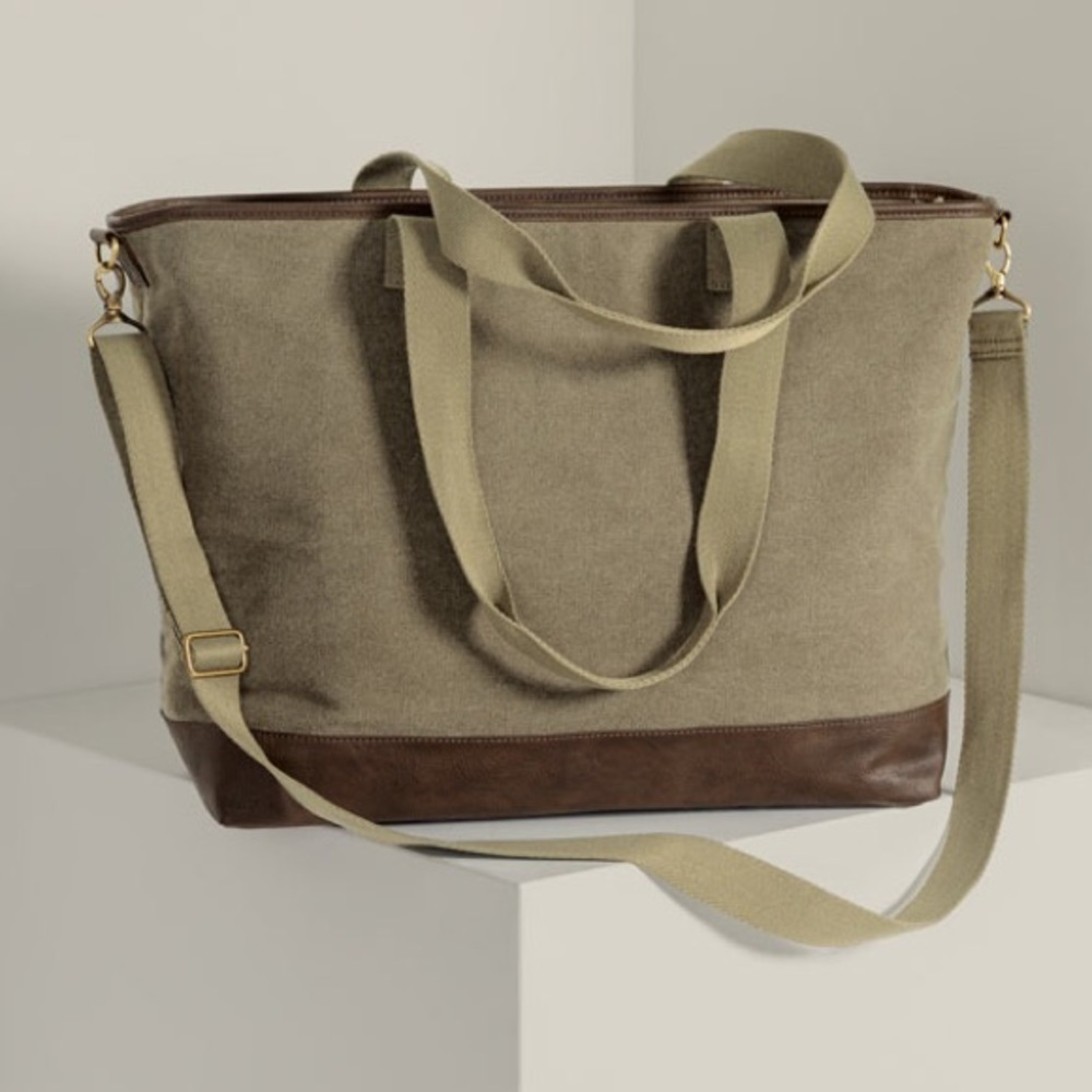Vintage Olive Takealong Weekender
